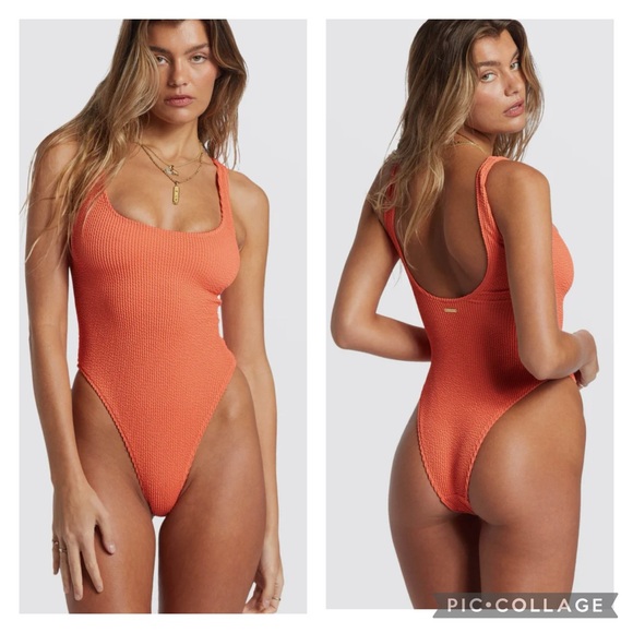 Billabong Summer High Hike One Piece Swimsuit LARGE